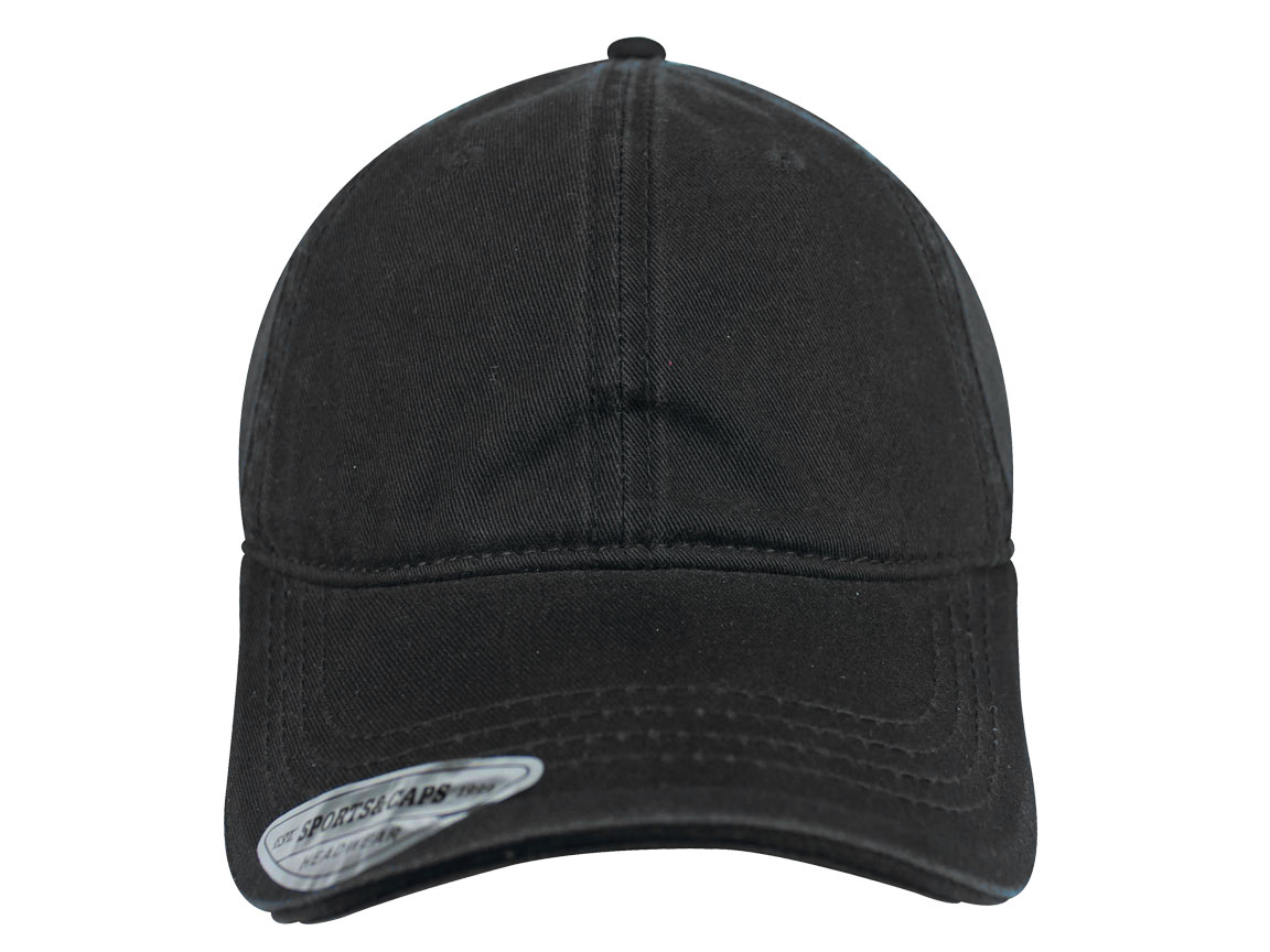 gorra negra con botones | Unidel Uniformes | Uniforma tu empresa